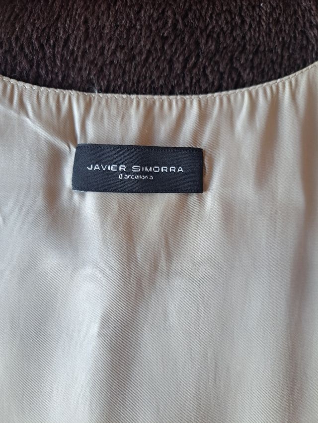 Conjunto de vestido y chaqueta de Javier SImorra