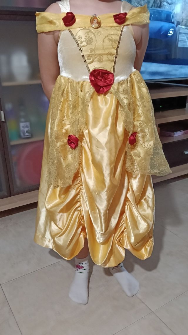 Disfraz bella la bestia 6-8 años