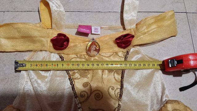 Disfraz bella la bestia 6-8 años