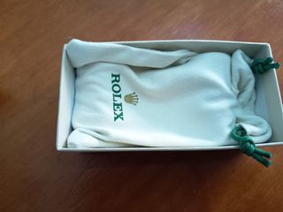 BINOCULARES ROLEX VERDE Y PLATA