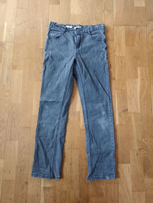 Pantalón tejano recto gris - La Redoute 12 años