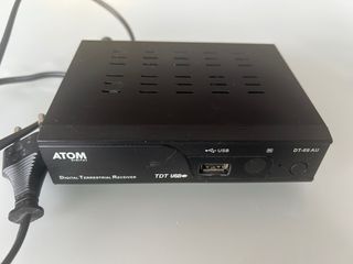 Receptor TDT ATOM Digital sin mando ni cables
