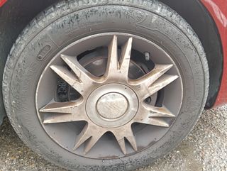 4 Llantas de aluminio  para el Seat. tamaño R15