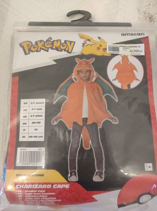 Disfraz Charmander Pokémon