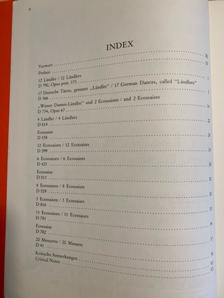 Scubert / Partituras piano