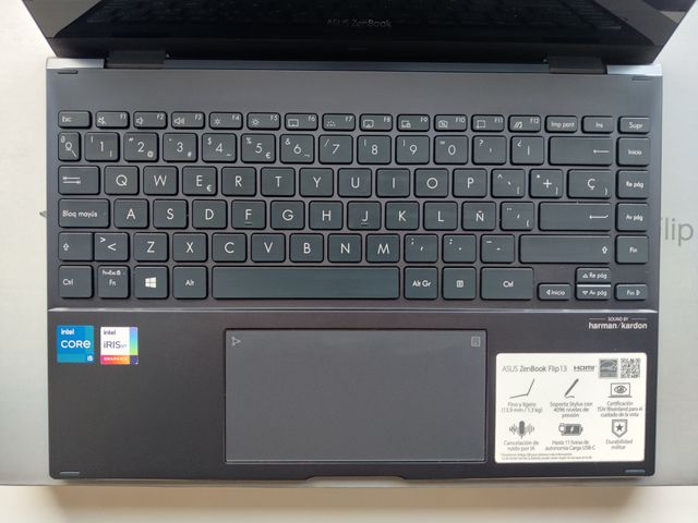 Portátil 2en1 ASUS Zenbook Flip 13 UX363EA-EM087T