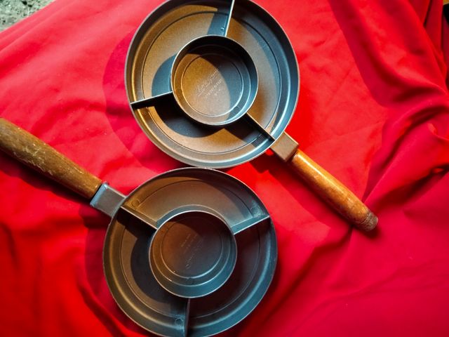 Coppia padelle fantasia cucina