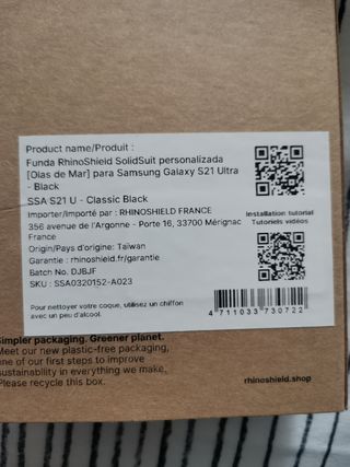 Funda Samsung galaxy S21 Ultra