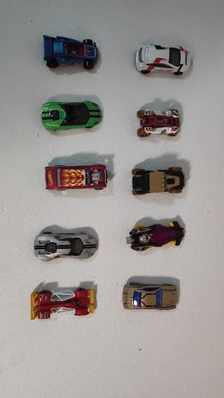 Lote coches hot wheels - 10 unidades