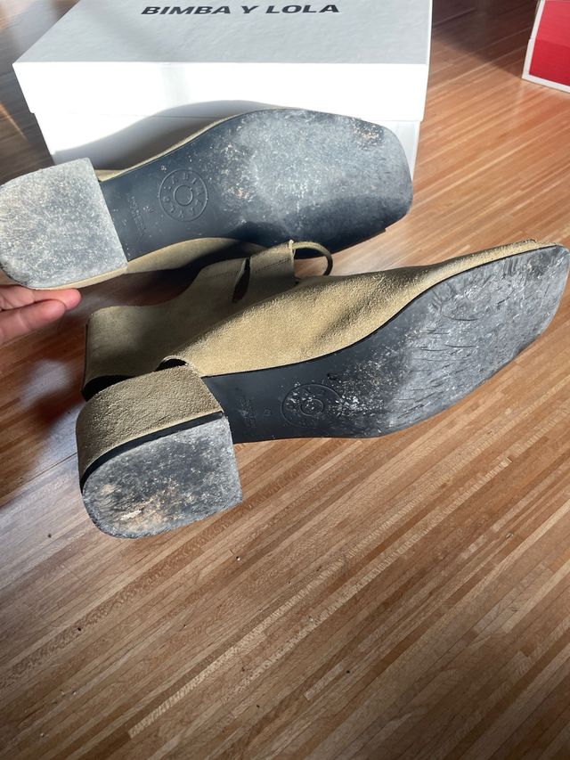 Botas tacón bimba y lola