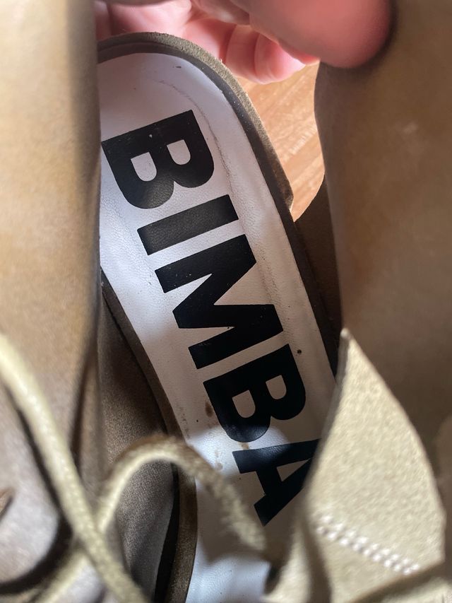 Botas tacón bimba y lola