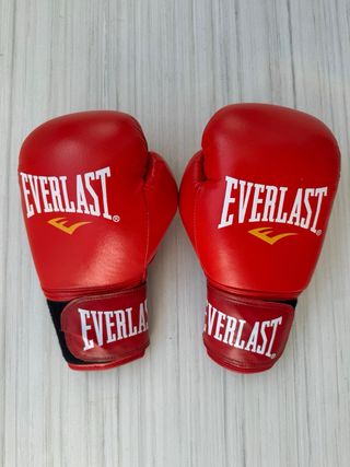 Guantes Everlast rojos 12 oz nuevos