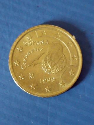Moneda,M,Cervantes,1999,
50 cms exceso de material