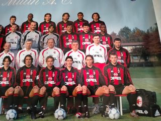 poster Milan a.c. stagione 2001-2002 ca