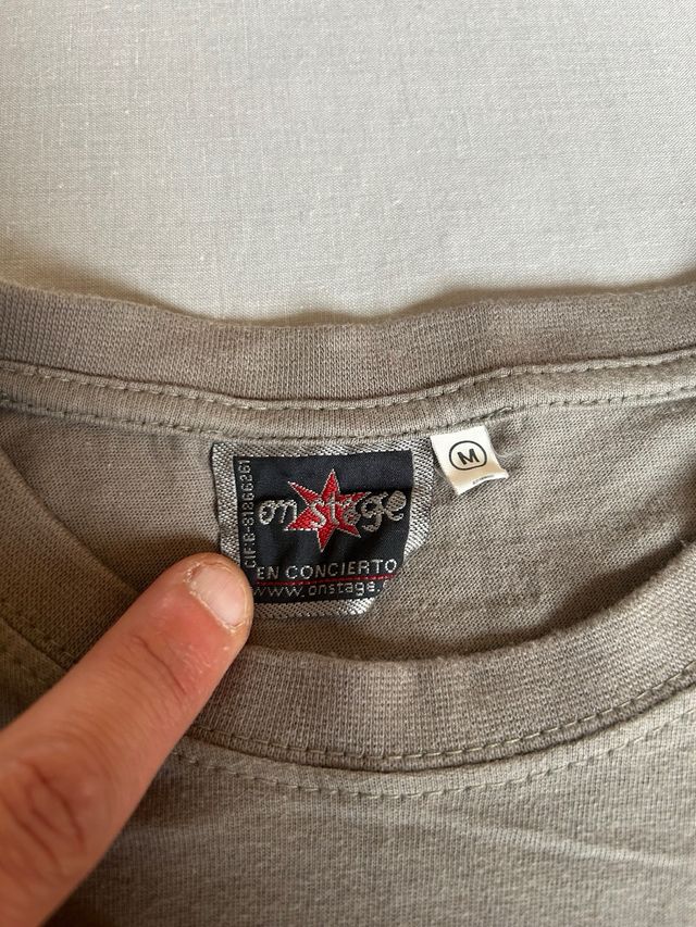 CAMISETA HEROES DEL SILENCIO GIRA 2007 TALLA M