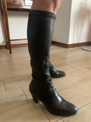 Stivale pelle donna