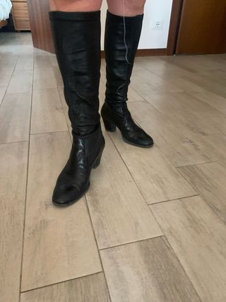 Stivale pelle donna