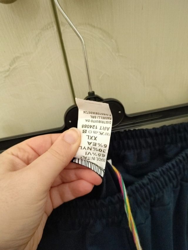 Pantalone in viscosa elasticizzato XXL