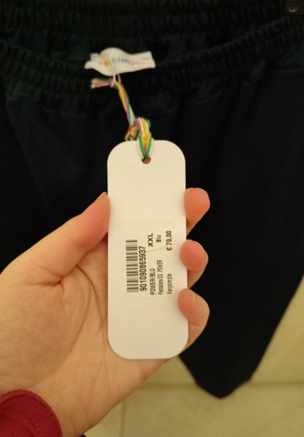 Pantalone in viscosa elasticizzato XXL