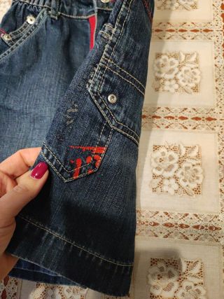 Shorts bambino in denim 3 anni