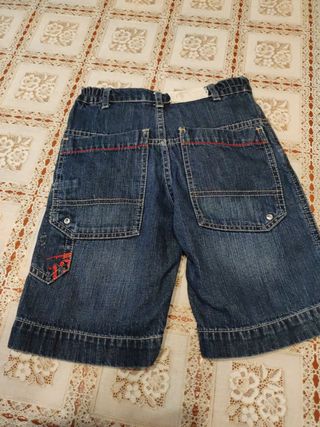 Shorts bambino in denim 3 anni
