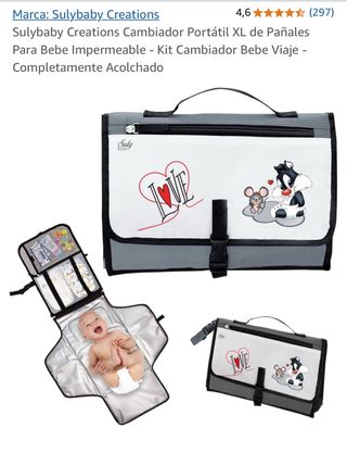 Cambiador portatil de pañales