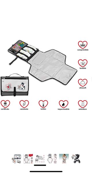 Cambiador portatil de pañales