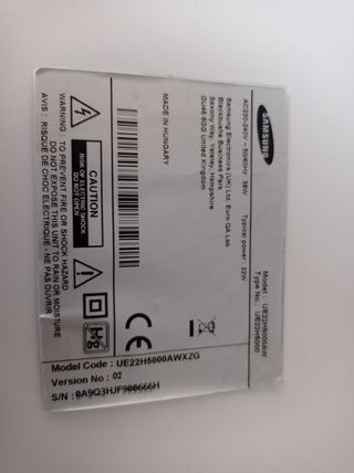 Fuente de alimentacion UE22H5000AW
