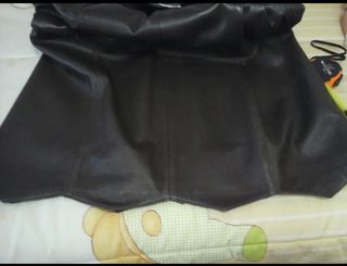 Abrigo mujer de cuero