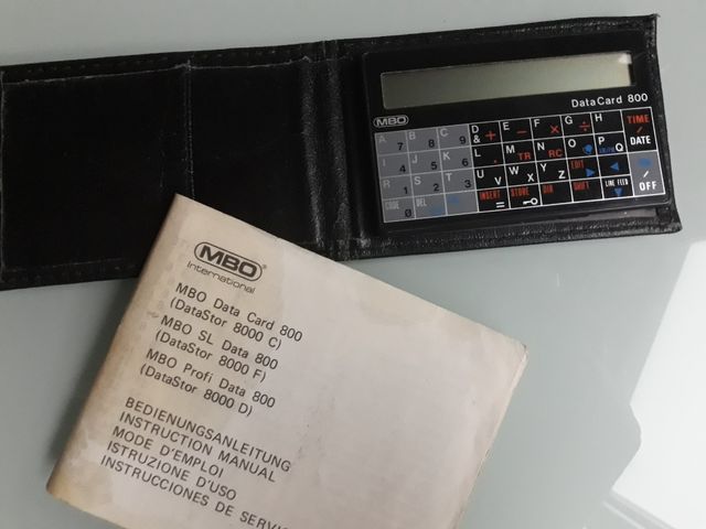 MBO Data Card 800