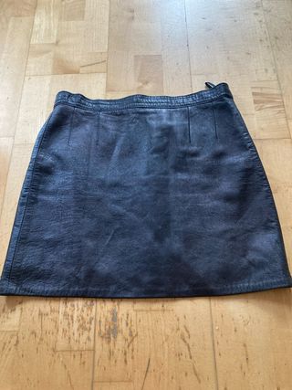 Fala piel negra vintage