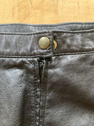 Fala piel negra vintage