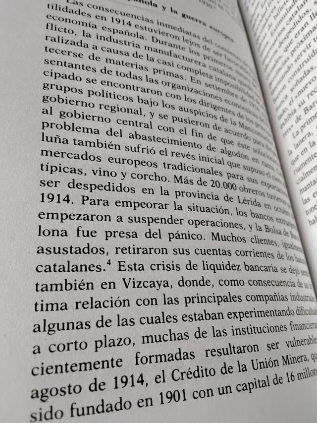 Historia Economica de la España Contemporánea