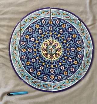 Mosaico Azulejo Persa Original