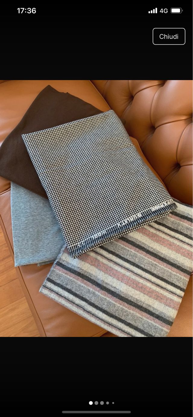 Set di tessuti in pura lana “Alta Qualita’”