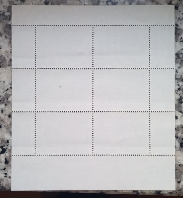 Foglietto francobolli Italia '90