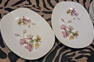 PLATOS DE POSTRE Y FUENTES PONTESA AÑOS 70