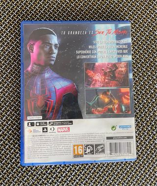 Spiderman Miles Morales PS5 COMO NUEVO