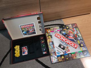 Juego de mesa Monopoly gamer Mario kart