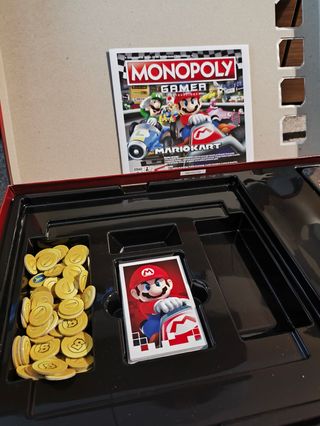 Juego de mesa Monopoly gamer Mario kart