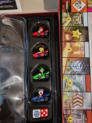 Juego de mesa Monopoly gamer Mario kart