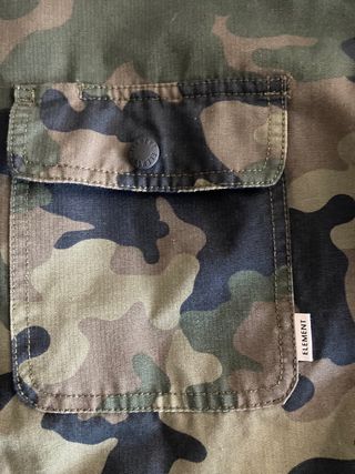 Cazadora de borreguillo Element camuflaje