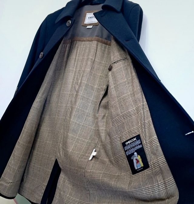 Cappotto uomo Geox misto lana