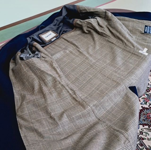 Cappotto uomo Geox misto lana