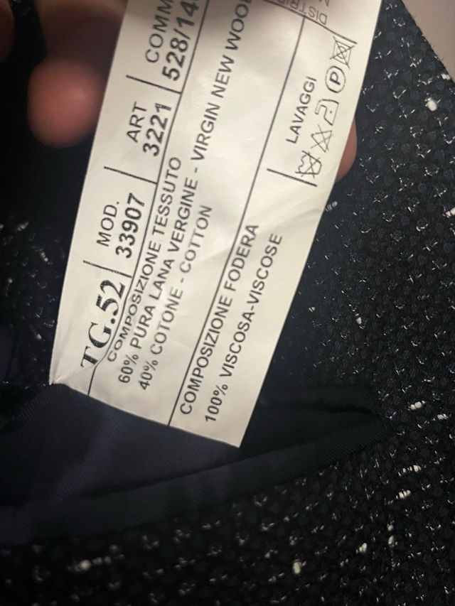 Giacca abito John Barritt