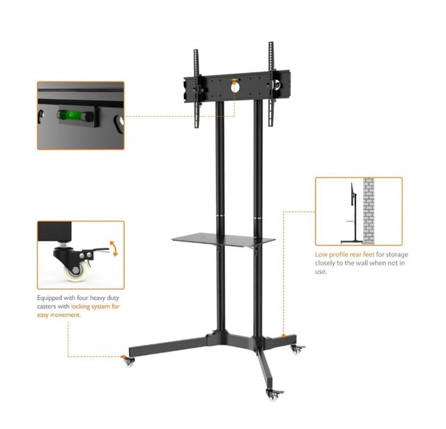 Soporte TV Stand con ruedas