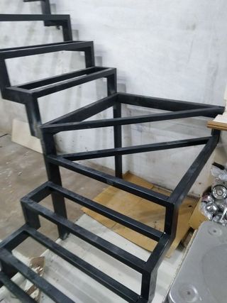 Escaleras de hierro