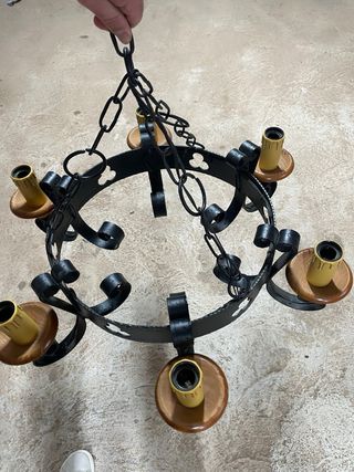 Lampara forja