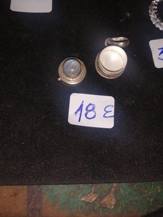 PASTILLERO PLATA 925 Y PIEDRAS 