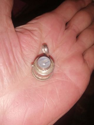 PASTILLERO PLATA 925 Y PIEDRAS 